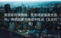 努努影院像排错：先查结论强度合适吗，再把因果词换成中性词（五点对照）