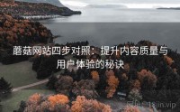 蘑菇网站四步对照：提升内容质量与用户体验的秘诀