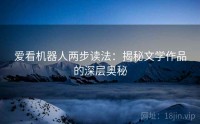 爱看机器人两步读法：揭秘文学作品的深层奥秘