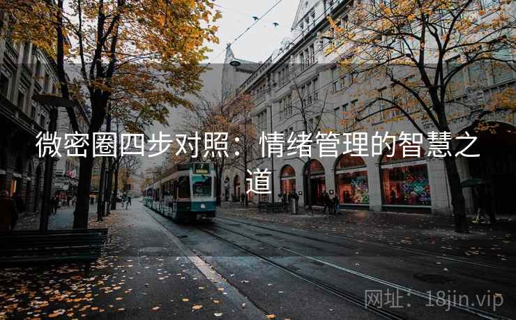 微密圈四步对照：情绪管理的智慧之道